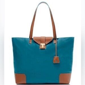 Tory Burch Penn Nylon + Leather Tote